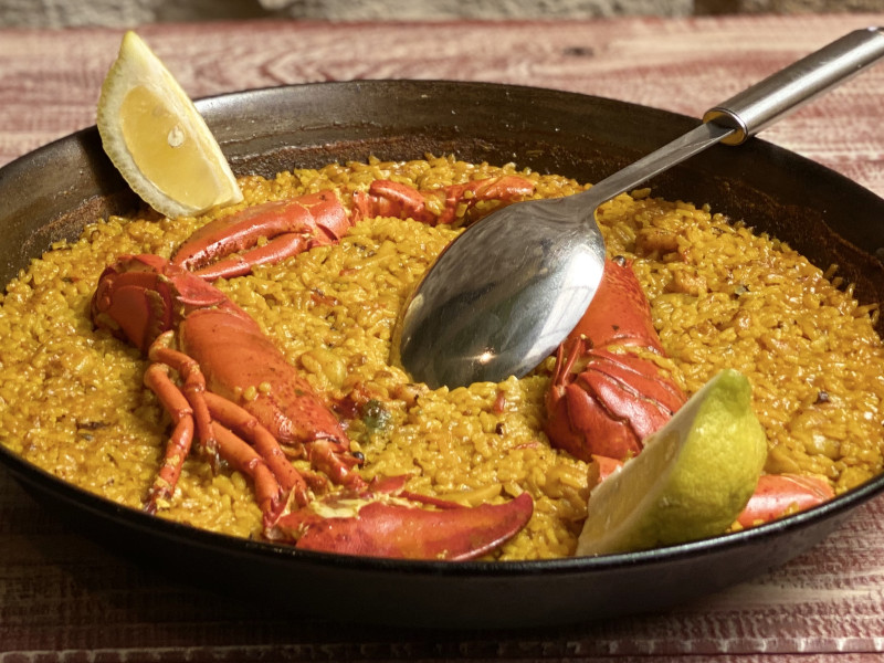 Paella de Bogavante